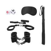 Bed Post Bindings Restraing Kit - Black